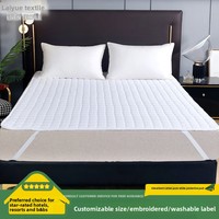 Protège-matelas de luxe en microfibre cachemire épaissi 200 GSM, antidérapant, imperméable et respirant, taille Queen