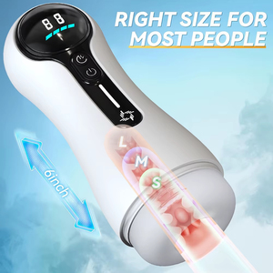 Masturbatore Automatico Maschile con Vibrazione e Suzione, Simulatore di Sesso Orale, Vagina Realistica Tascabile, Giocattolo per Adulti - Product Image 3