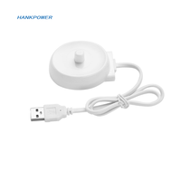 Chargeur USB d'induction de brosse à dents électrique de vente chaude pour Oral B P2000 P4000 P6000 P7000 D10 D12 D16 D20 D34
