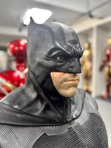 Busto <span class=keywords><strong>de</strong></span> Batman <span class=keywords><strong>de</strong></span> Ben Affleck, <span class=keywords><strong>Liga</strong></span> <span class=keywords><strong>de</strong></span> la Justicia, Escala 1:1, Busto <span class=keywords><strong>de</strong></span> Resina, Figura Coleccionable <span class=keywords><strong>de</strong></span> Superhéroe <span class=keywords><strong>de</strong></span> <span class=keywords><strong>DC</strong></span>, Decoración para el Hogar - Product Image 4