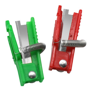 Guillotine pour la cueillette des fruits et légumes, en plastique rouge et vert, avec lame à ressort, pour outils de récolte - Product Image 5