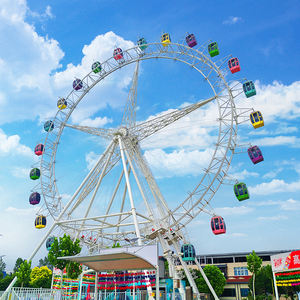 ชิงช้าสวรรค์ขนาดเล็กแบบพกพาสำหรับงานรื่นเริง สวนสนุกเคลื่อนที่ ผู้จัดจำหน่ายชิงช้าสวรรค์สำหรับเด็กและผู้ใหญ่ - Product Image 4