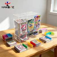 Distributeur de boosters à 6 emplacements pour cartes à collectionner, s'adapte facilement à toute boîte de boosters, optimisez votre soirée Magic Draft, en Perspex