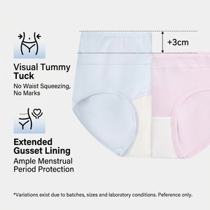 Slip Mestruali Assorbenti in Cotone per Ragazze, Impermeabili, Riutilizzabili, 4 Strati, Lavabili, Vendita all'Ingrosso e Dropshipping - Product Image 5