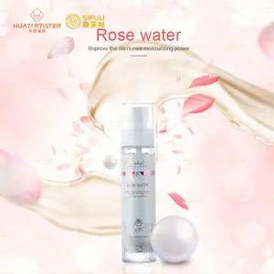 RubioAroma Private Label Natural Organic Moisturizer Nourishing Facial Mist Hydrating Skin Care Spray Face Toner Rose Water