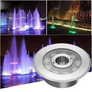 Lampe LED pour Fontaine en Acier Inoxydable IP68 4100K Blanc Neutre DC 12V Dimmable pour Bassin d'Eau Extérieur et Piscine - Product Image 4