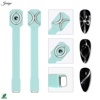 Nouvel Arrivage Kit de Gel Ongles Effet Œil de Chat Scintillant avec 2 Pinceaux Double Embout et 1 Baguette Magnétique pour Vente en Gros aux Salons