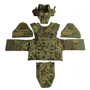 Chaleco Táctico Estilo Ruso de Tela Oxford Impermeable, Sistema Molle, Camuflaje Verde, Chaleco Táctico Portaplacas, Chaleco de Cuerpo Completo - Product Image 5