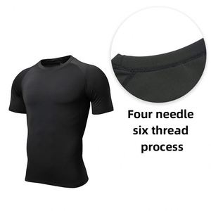 เสื้อยืดออกกำลังกาย AI-MICH สำหรับเด็กผู้ชาย แขนสั้น ผ้าโพลีเอสเตอร์ 100% สำหรับฤดูร้อน - Product Image 3