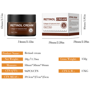 <span class=keywords><strong>Crema</strong></span> Antirughe Lisciante a Marchio Privato, Idratante Anti-Età per Linee Sottili, <span class=keywords><strong>Crema</strong></span> <span class=keywords><strong>Viso</strong></span> al Retinolo per Rimuovere le Rughe - Product Image 6