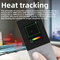 [Détection de version en un clic] Détecteur de signal GPS intelligent anti-surveillance et anti-espionnage, détection infrarouge ABS, portée de détection 10-20m