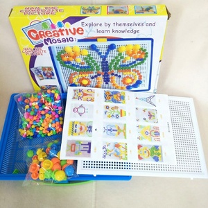 Rompecabezas de 296 Piezas con Forma de Hongo para Niños, <span class=keywords><strong>Juegos</strong></span> Didácticos Inteligentes, Manualidades, Plástico, Tablero de Actividades, Juguete Educativo para Niños - Product Image 3