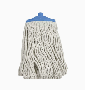 Serpillère en tissu de <span class=keywords><strong>coton</strong></span> avec manche en acier inoxydable à 4 sections et 2 têtes de serpillère en <span class=keywords><strong>coton</strong></span> réutilisables, blanches, pour le nettoyage des sols - Product Image 4
