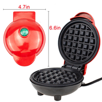 Machine à gaufres électrique mini 110v&220v Appareil de cuisine pour enfants Petit déjeuner Dessert Pot Petits œufs frits Gaufrier