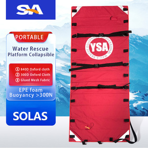 Plataforma de rescate de agua plegable portátil Estera <span class=keywords><strong>flotante</strong></span> de extinción de incendios portátil <span class=keywords><strong>Manta</strong></span> de pontón salvavidas Balsa salvavidas de agua - Product Image 4