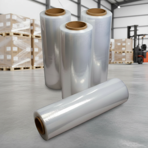 Fabricant de <span class=keywords><strong>film</strong></span> étirable transparent pour palettes en gros |   <span class=keywords><strong>Film</strong></span> étirable manuel économique de 20 microns pour l'emballage et l'expédition - Product Image 1