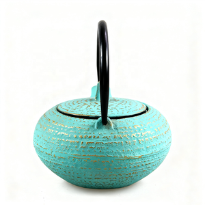 French German Cast Iron Tea Pot Kung Fu Brewing <strong>Kettle</strong> Inner Wall Enamel Rust-proof Small Teapot - Product Image 5