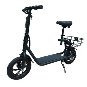 Trottinette électrique intelligente de 12 pouces, vélo électrique de qualité supérieure, 2 roues, monopatin électronique, poignée d'accélérateur unisexe