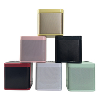 2025 nuevo diseño Mini altavoz Bluetooth con micrófono inalámbrico Usb operado altavoces para viajes