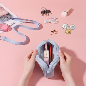 <span class=keywords><strong>Sac</strong></span> à bandoulière en silicone imperméable pour femme, petit <span class=keywords><strong>sac</strong></span> photo pratique, idéal pour la sublimation, vente en gros - Product Image 2