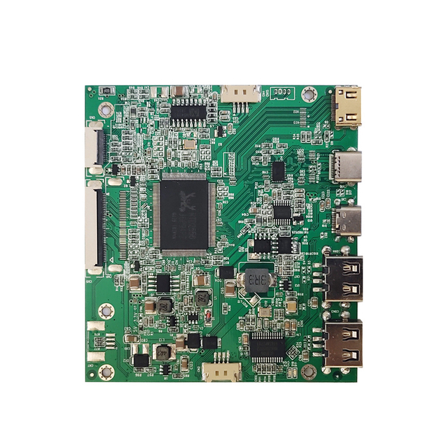 DC5V ultra-thin HD Type C receiver portable monitor motherboard EDP screen main board lcd tv with 2ch USB