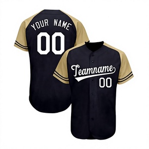 Custom Designed Striped Baseball Jersey Men's Short Sleeve Breathable <b>Sport</b> <b>Apparel</b> Team Name Number Print Baseball Jersey - Product Image 1