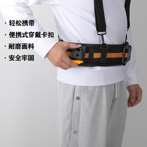 Free Sample Multi-Pockets Custom Logo Heavy Duty Luxury Durable Convenient Easy Access Kit Pouch <b>Tool</b> Belt Bag - Product Image 3