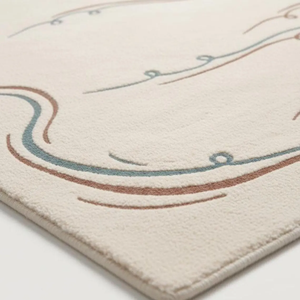 Premium Handcrafted Wool Area <b>Rug</b> with Contemporary Modern Abstract Design for Living Room Bedroom Dining <b>Space</b> and Stylish - Product Image 5