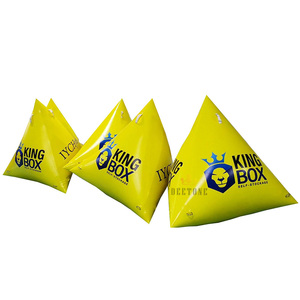 Grand logo personnalisé sport pyramide <span class=keywords><strong>gonflable</strong></span> flottant <span class=keywords><strong>bouée</strong></span> d'eau <span class=keywords><strong>bouée</strong></span> <span class=keywords><strong>gonflable</strong></span> pour marqueur de natation - Product Image 6