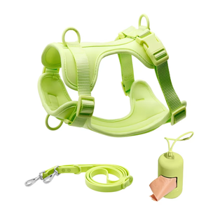 Wholesale XL Soft PVC Dog Leads Set Waterproof <strong>PET</strong> Training Poop Bags Customizable <strong>Nylon</strong> Webbing Solid Rivet Customizable <strong>Nylon</strong> - Product Image 3