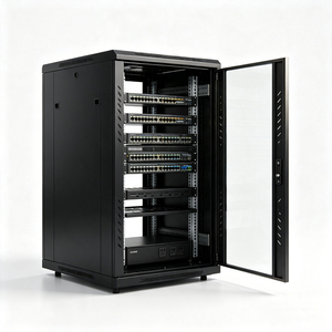Custom Data Center Laser Cutting Bending Service 19 Inch Network Cabinet Sheet Metal Rack For IT <strong>Server</strong> Storage - Product Image 1