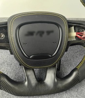 Volant en fibre de carbone personnalisé pour Dodge Charger Challenger Hellcat Charger Challenger SRT RT