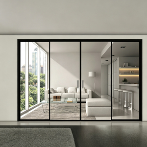 <span class=keywords><strong>Porta</strong></span> Scorrevole in Alluminio a Doppio Vetro dal Design Moderno e Minimalista, <span class=keywords><strong>Porta</strong></span> a Battente per Camera da Letto, <span class=keywords><strong>Porta</strong></span> in PVC Personalizzabile - Product Image 1