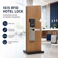 Serrure d'hôtel intelligente RFID, logiciel de gestion d'hôtel gratuit, système de serrure de porte numérique électronique pour chambre d'hôtel, bureau, appartement