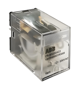 Relais miniature enfichable série CR-MX, CR-MX024DC2LT (1SVR405641R1100), bobine 24V, 2 CO (SPDT) 7A/250V - Product Image 3