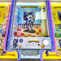 Máquina de Pinball Interactiva Operada con Monedas, Simulador de Pinball con Canje de Boletos para Salas de Videojuegos y Arcades Modernos