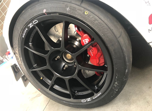 Jeu de jantes de piste en alliage d'aluminium forgé monobloc concave OEM 19-20" OZ Challenge HLT 5x120 5x112 5x114.3 Argent Léger pour la course - Product Image 5