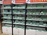 Ensemble de 3 bols à soupe et saladiers en porcelaine écologiques de haute qualité, rose/vert clair, résistants au four, non toxiques, nouveau style chinois