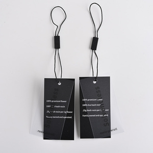Etiquettes volantes de luxe personnalisées Etiquettes pour vêtements en aluminium Etiquettes avec logo personnalisé Billet pivotant Etiquettes volantes avec feuille d'or pour vêtements - Product Image 6