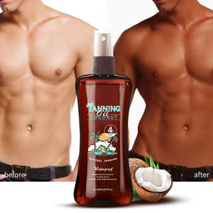 Vendite calde 240ml di <span class=keywords><strong>olio</strong></span> abbronzante naturale per il <span class=keywords><strong>corpo</strong></span> 8 ore idratante abbronzatura sole per un bagliore sano e di lunga durata - Product Image 6