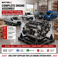 Pièces automobiles en gros, ensemble moteur complet pour Ford Transit, Iveco Daily, JAC Sunray, Maxus V80, V90, remplacement de moteur LCV
