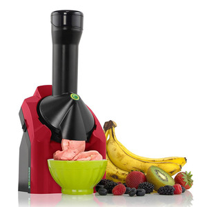 Mini <b>Ice</b> Cream Maker Electric <b>Small</b> Capacity Fruit Yogurt Smoothie <b>Machine</b> Home Use Red Green Orange Plastic USB Power - Product Image 1