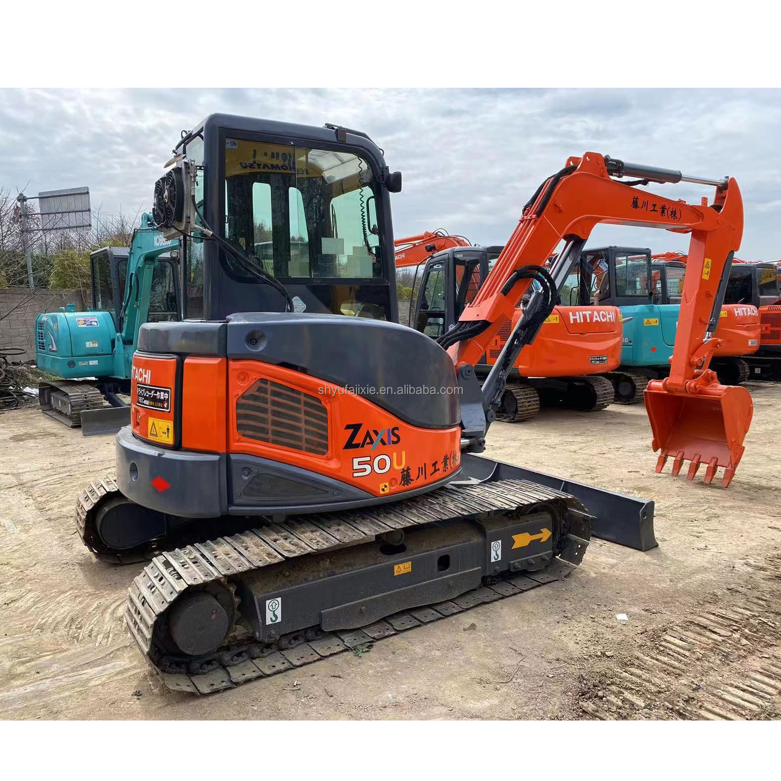 5 Ton Hitachi ZX50U-3 Used Excavator in Good Condition - OEM