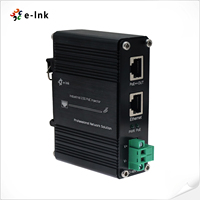 Injecteur PoE 60W 2.5G 802.3at actif, rail DIN, adaptateur injecteur Ethernet industriel, sortie 48V CC, vente en gros