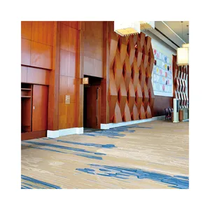 Hochwertiger feuerfester Wand-zu-Wand-Boden-bedruckter kommerzieller Teppich Hotel teppich für 5-Sterne-Hotel