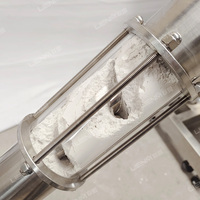 Machine automatique d'alimentation et de remplissage de poudre, chargeur à vis sans fin en acier inoxydable avec machine de mise en bouteille de poudre pour la farine