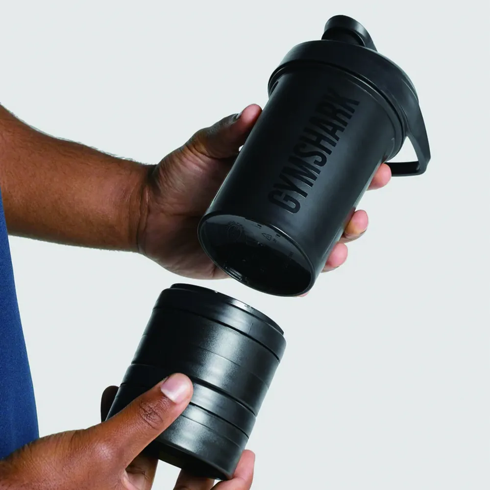 NEU Custom Logo 500ml ungiftige Plastik-Shaker-Flasche, Protein-Shaker-Shaking-Sport flasche, Shake Durable Cups mit Deckel