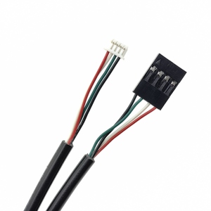 Tête en cristal <span class=keywords><strong>EV3</strong></span> personnalisée vers câble de données d'en-tête Dupont 6 pôles boucle moyenne Bit oblique boucle droite câble de connexion de données - Product Image 5
