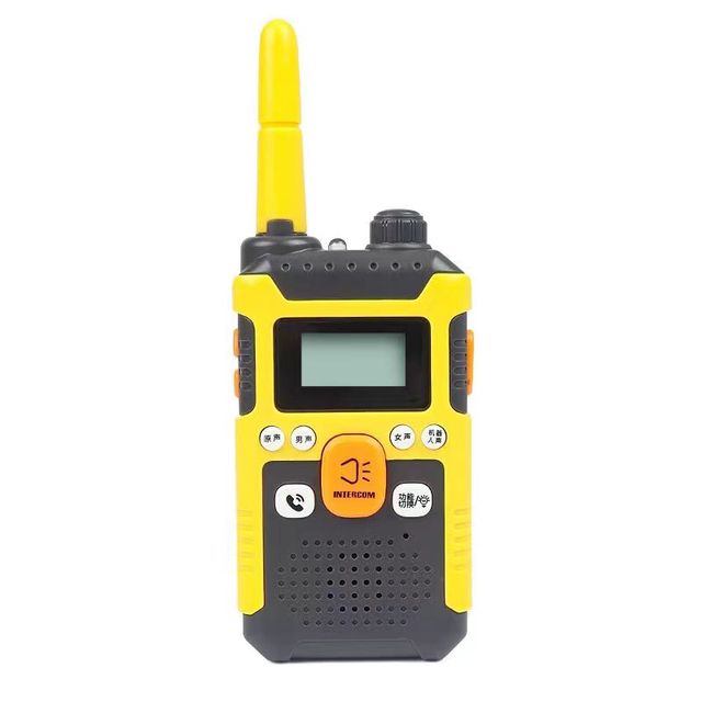 3km Long Distance Speaking Interphone LED Screen Plastic Walkie Talkies for Kids