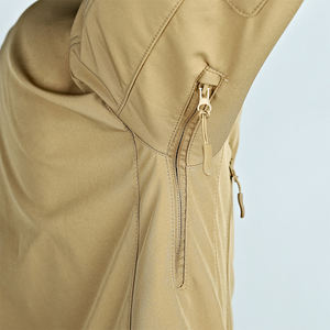 Jaket tahan air tahan angin luar ruangan pria, setelan jaket taktis cangkang lunak hangat musim gugur musim dingin dengan harga grosir - Product Image 6